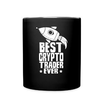 Meilleur crypto trader de tous les temps Trader Crypto - Mug uni - noir - Devant