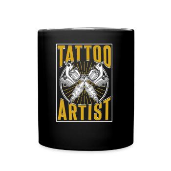 Tatoueur Tattoo Studio Tatouage Tatouage - Mug uni - noir - Devant