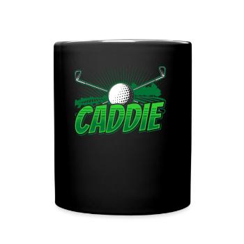 Caddie Profession Golfeur Golfeur Golf - Mug uni - noir - Devant