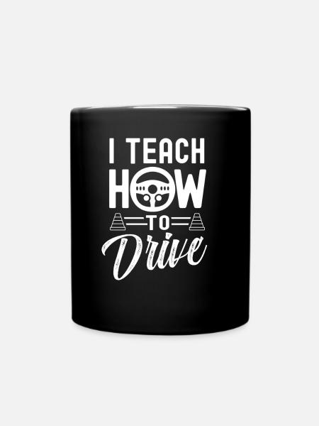 I Bring Driving At Driving Instructor Driving School - Full Colour Mug - black