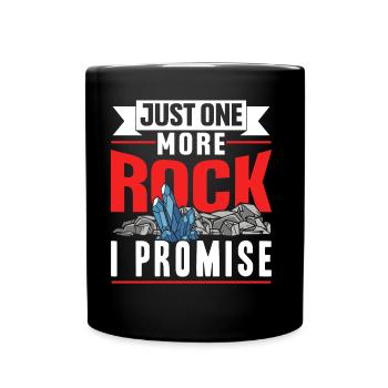 Only One Stone Promised Geology Geology - Full Colour Mug - black - Front