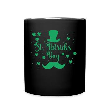 Saint-Patrick Irlande Irlande Gaélique - Mug uni - noir - Devant