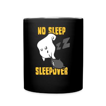 Pas de sommeil Nuit Party Nuitée Douce - Mug uni - noir - Devant