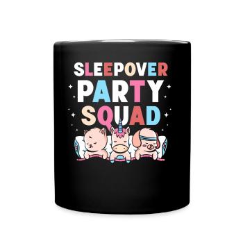 Sleepover Party Troupe Nuitée - Mug uni - noir - Devant