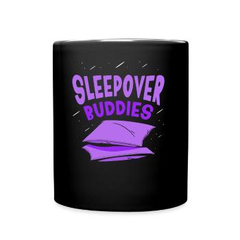 Invités d’une nuit Douce Nuitée Nuitée - Mug uni - noir - Devant