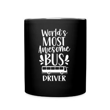 Le chauffeur de bus le plus ingénieux au monde Bus Bus driving - Mug uni - noir - Devant