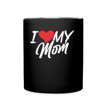 J’adore Ma Fête des Mères Maman Maman Maman - Mug uni - noir - Devant