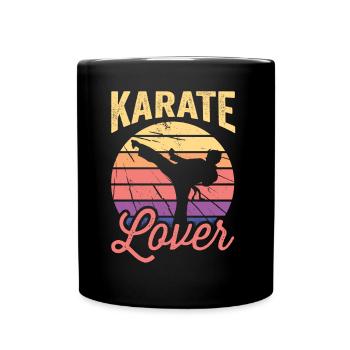 Karate Lovers Martial Arts Fighter Martial Arts - Full Colour Mug - black - Front