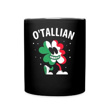 O’tallian Irlandais Irlandais Saint-Patrick - Mug uni - noir - Devant