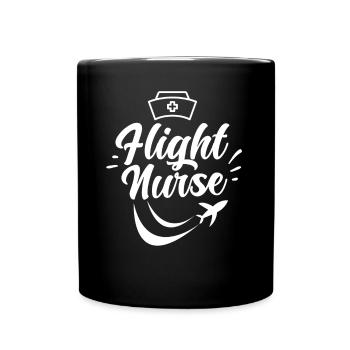 Profession d’infirmière de vol Médecin de vol Médecin de vol - Mug uni - noir - Devant