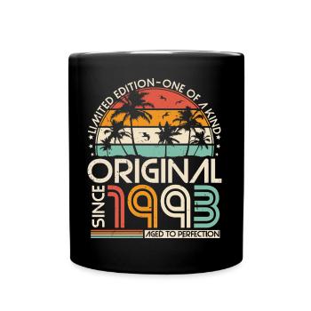 Original 1993 Vintage Anniversaire Rétro - Mug uni - noir - Devant