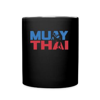 Muay Thai Arts Martiaux Arts Martiaux Combattant - Mug uni - noir - Devant