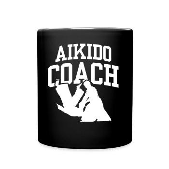 Entraîneur d’Aïkido Combattant Arts Martiaux Arts Martiaux Arts Martiaux - Mug uni - noir - Devant