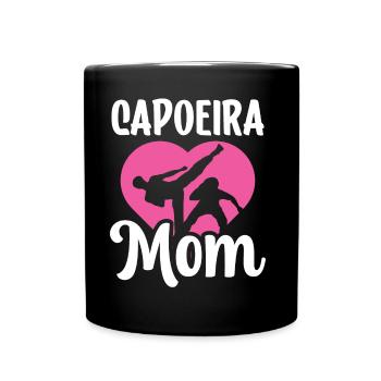 Capoeira Mère Hobby Arts Martiaux Brésiliens - Mug uni - noir - Devant
