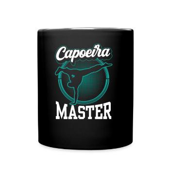 Capoeira Master Hobby Brazilian Martial Arts - Full Colour Mug - black - Front