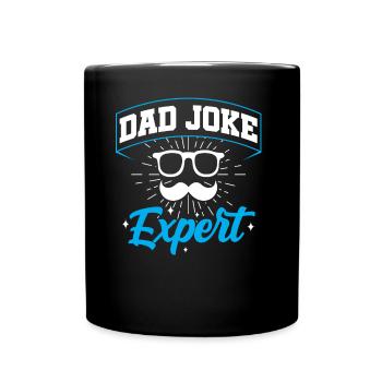 Dad Joke Papa Joke Jokes Father - Full Colour Mug - black - Front