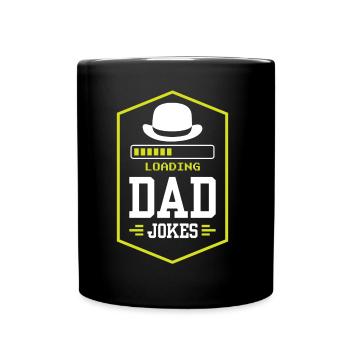 Dad Joke Papa Joke Jokes Father - Full Colour Mug - black - Front