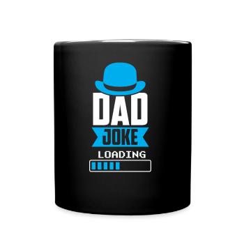 Dad Joke Papa Joke Father Jokes - Full Colour Mug - black - Front