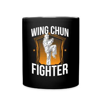 Wing Chun Fighter Entraîneur Arts Martiaux Arts Martiaux Arts Martiaux - Mug uni - noir - Devant