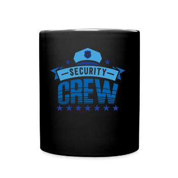 Security Personnel Security Security Bouncer - Full Colour Mug - black - Front