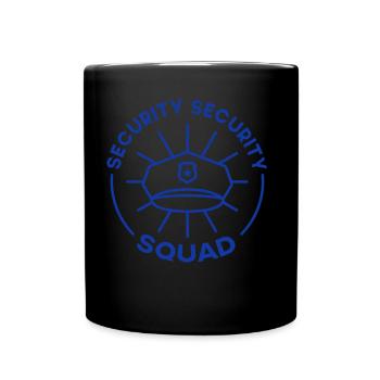 Security Command Bouncer Security Security - Full Colour Mug - black - Front