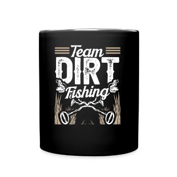 Équipe Dirt Fishing Détection de métaux Détection de métaux - Mug uni - noir - Devant