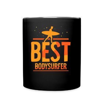 Best Bodysurfer Bodysurfing Bodysurfing Bodysurf - Full Colour Mug - black - Front