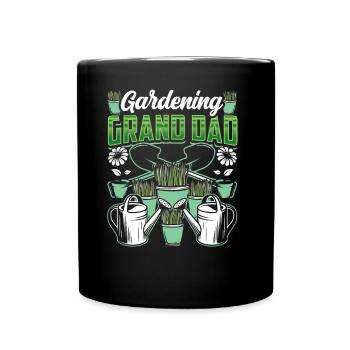 Jardinier Grand-père Jardinier Jardinier - Mug uni - noir - Devant