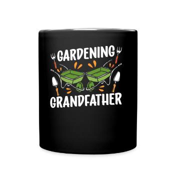 Jardinage Grand-père Jardinier Grand-père Jardin - Mug uni - noir - Devant