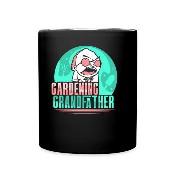 Jardinier Grand-père Jardinier Jardinier - Mug uni - noir - Devant