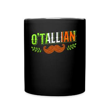 O’tallian Irlandais Italien Irlandais Irlande Gaélique - Mug uni - noir - Devant
