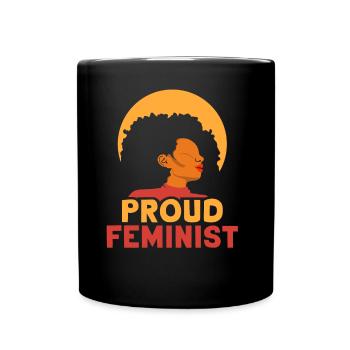 Fières femmes féministes afro-américaines - Mug uni - noir - Devant