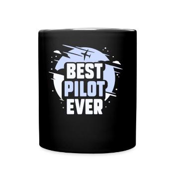 Meilleur pilote de petit avion à réaction - Mug uni - noir - Devant