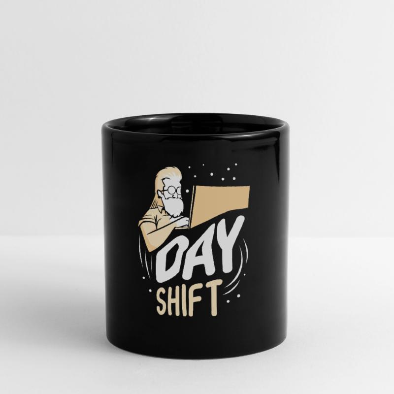 Day shift Shift work Shiftwork Full Colour Mug