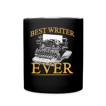 Meilleur écrivain de tous les temps - Mug uni - noir - Devant