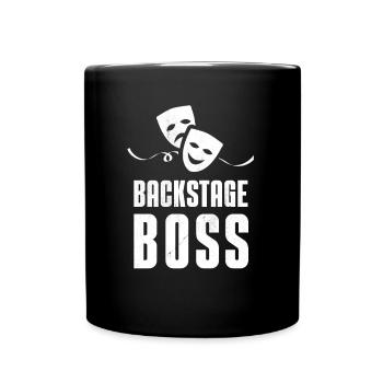 Backstage Boss Theater Stage Crew Technicien de scène - Mug uni - noir - Devant