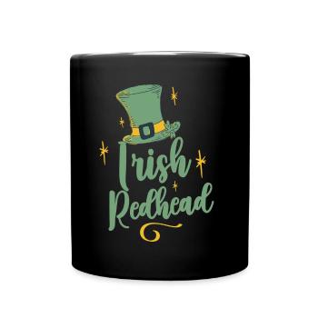 Irischer Rotschopf Gälisch Irisch Ire Irland - Tasse einfarbig - Schwarz - Vorne
