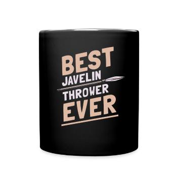 Meilleur lanceur de javelot de tous les temps Lancer de javelot - Mug uni - noir - Devant