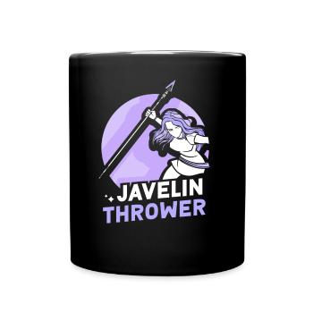 Javelin Throw Javelin Throw Javelin Throw - Full Colour Mug - black - Front