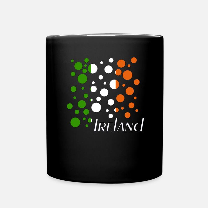 Ireland Irland irish flag - Tasse einfarbig - Schwarz