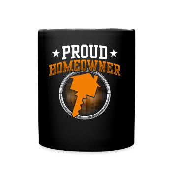 Proud Homeowner Homeowner - Full Colour Mug - black - Front