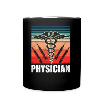 Profession de médecin Médecin Médecin - Mug uni - noir - Devant