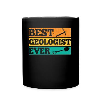 Bester Geologe Aller Zeiten Geologie Beruf - Tasse einfarbig - Schwarz - Vorne