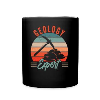 Geology Expert Geologist Geology Student Profession - Full Colour Mug - black - Front