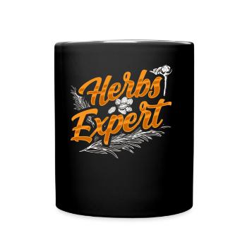 Herb Expert Herb Herb Garden - Mug uni - noir - Devant