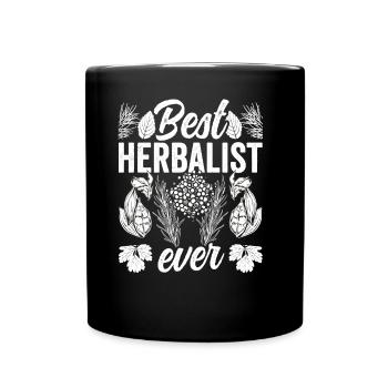Best Herbal Specialist of All Time Herbs - Full Colour Mug - black - Front
