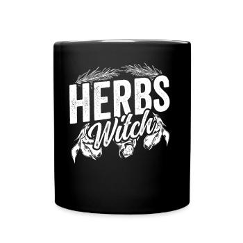 Herbal Witch Herb Garden Herb - Mug uni - noir - Devant