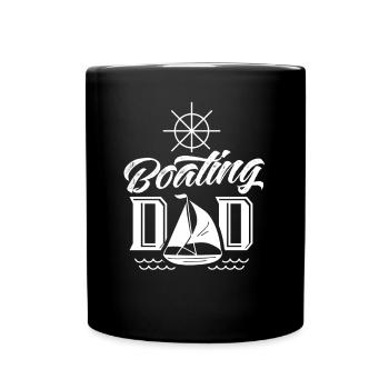 Boating Father Yacht Boating Boat Boat - Full Colour Mug - black - Front