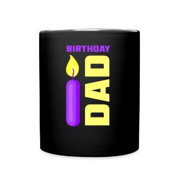 Anniversaire Papa Party Papa Père - Mug uni - noir - Devant