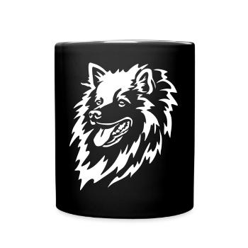 Pointed head "Black Edition" - Full Colour Mug - black - Front